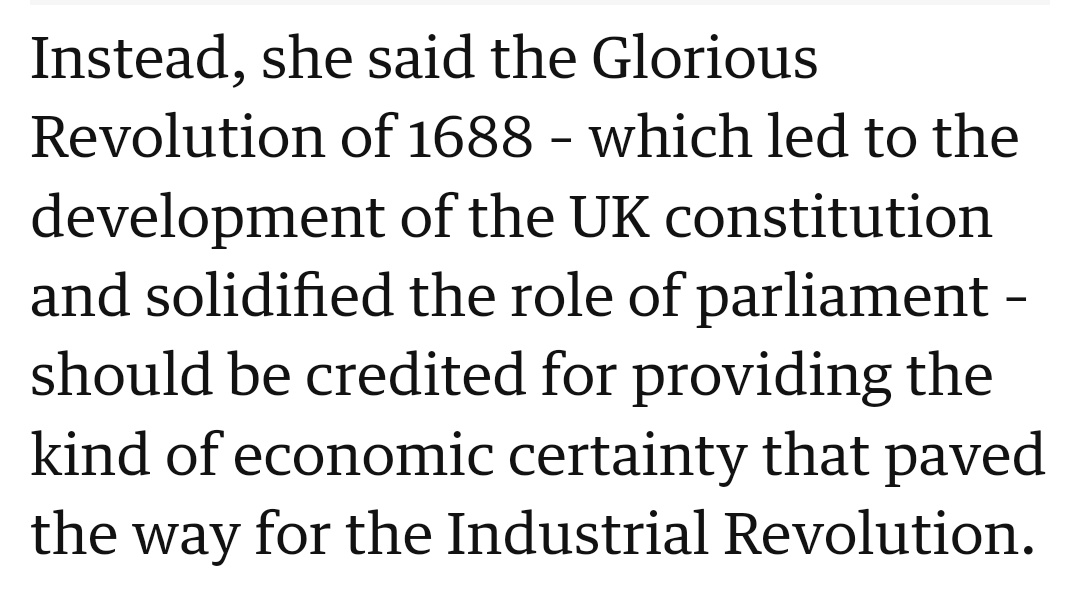 And this from the MP for Saffron Walden where the precursor to the Putney debates were held in 1647. theguardian.com/politics/2024/…