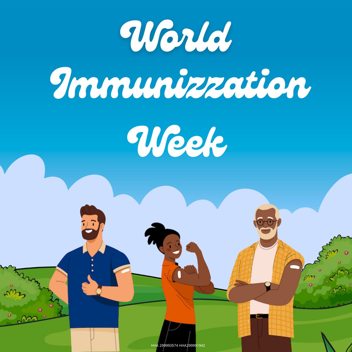 This World Immunization Week let's celebrate the incredible power of vaccines in safeguarding public health. Vaccinations are essential tools in preventing diseases, protecting our loved ones, and ensuring healthier communities. #VaccinesSaveLives #ProtectPublicHealth