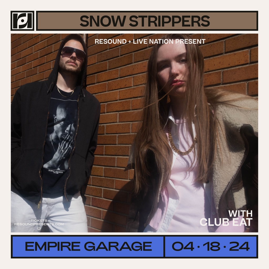 snow strippers are coming to @empireatx tonight with club eat ❄️ get your tix at the link below. doors at 7, music at 8! seetickets.us/event/Snow-Str…