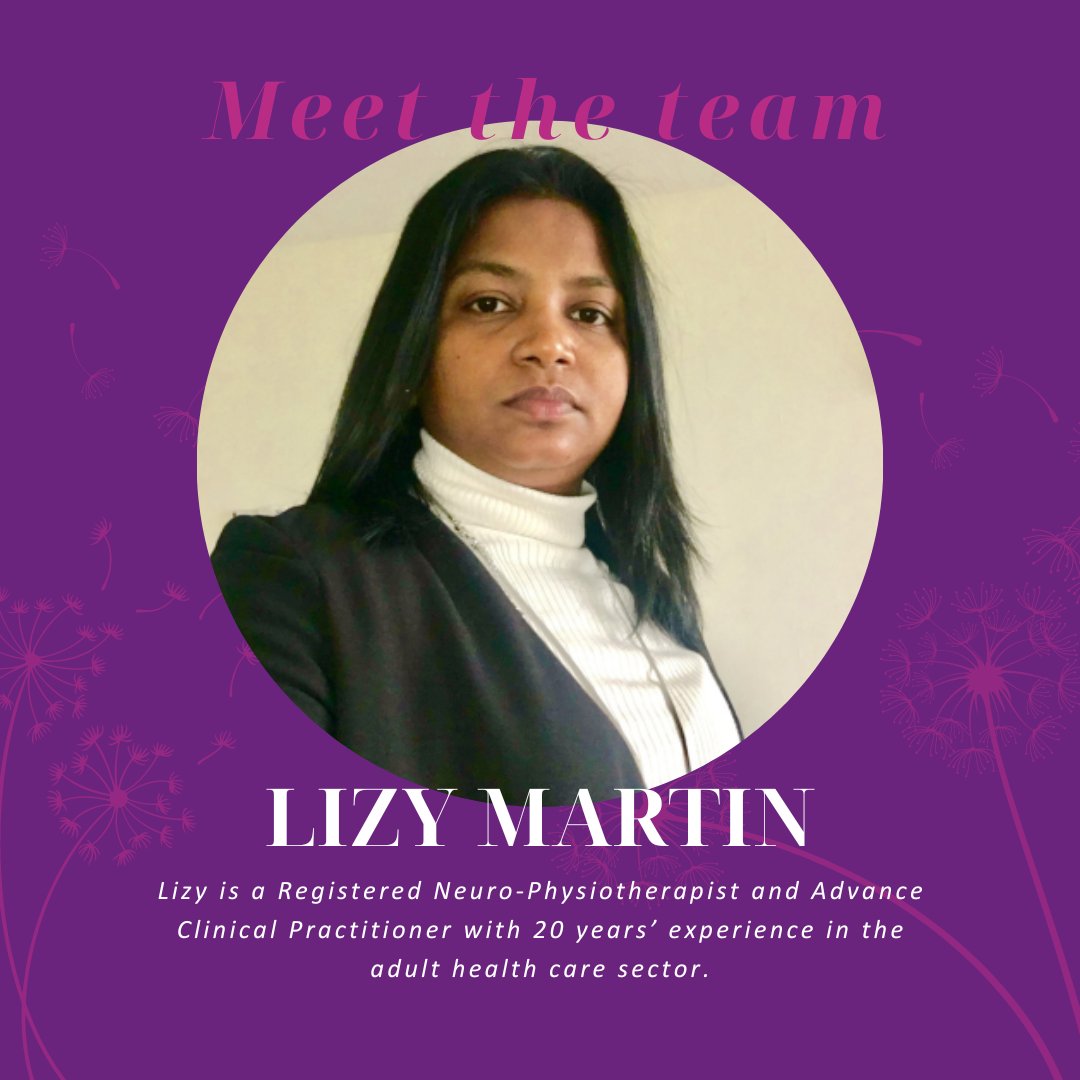 Meet the Case Manager – Lizy Martin 👋 

Lizy has advanced specialist neuro rehab skills. Plus, experience and skills in assessing neurological patients with SCI, TBI and stroke. 

Lizy has capacity, contact info@taniabrown.com or 01257 473 967 to find out more.