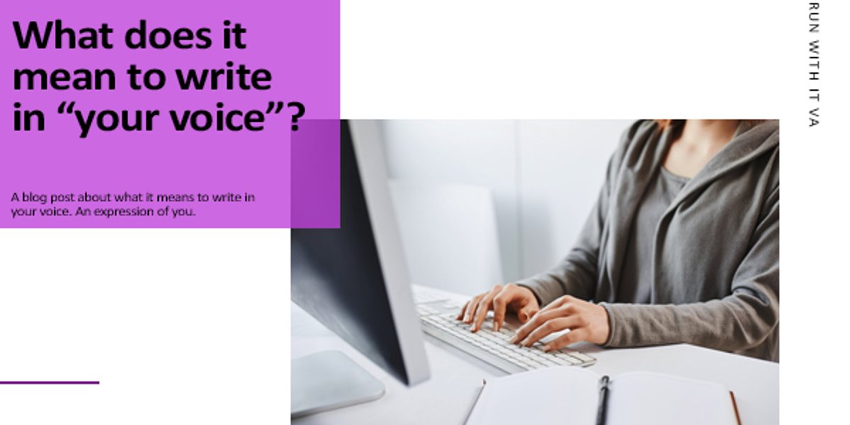 Check out this blog post, where I discuss what writing in your voice entails and offer tips for finding your unique blogging style.

runwithitva.com/what-does-it-m…

#businessplanning #marketingteam #onlinemarketingtips