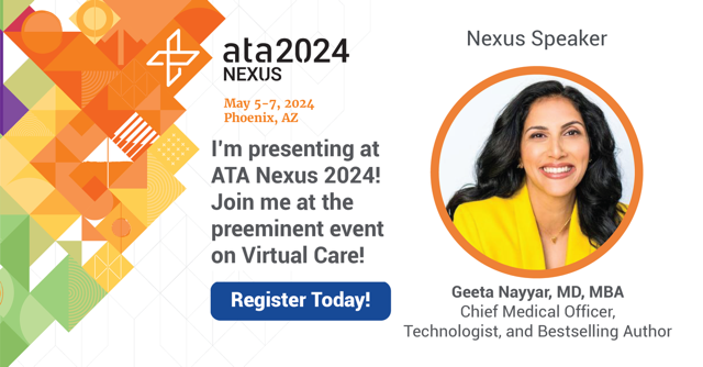 I'm thrilled to be speaking at @AmericanTelemed's event, #ATANexus—all about stepping into the future of #VirtualHealthcare. DYK? The research track will have up to 12.5 #CME credits available. Education is essential, let's do it together! Register: bit.ly/3SEMjrY