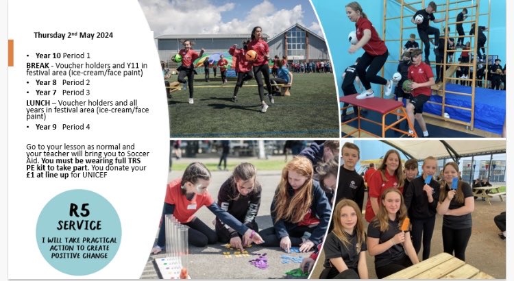 ⁦⁦@socceraid⁩ for ⁦@UNICEF_uk⁩ is back! ⁦@TheRegisSchool⁩ will be holding their annual fundraiser on Thursday 2nd May. A student led ‘Playground Challenge’ raising funds and awareness along the way ⚽️💙⚽️💙⚽️💙⚽️💙⚽️💙⚽️💙⚽️💙⚽️💙