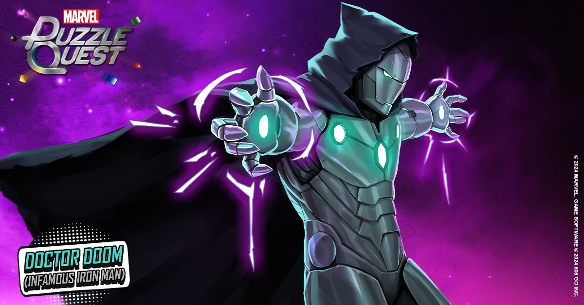 What do you get when you combine Stark Tech 🔧 with the infinite genius 🧠 of Doctor Doom? The Infamous Iron Man! Check out his release today! mpq.social/dm4im