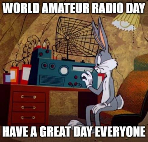 #IARU World Amateur Radio day