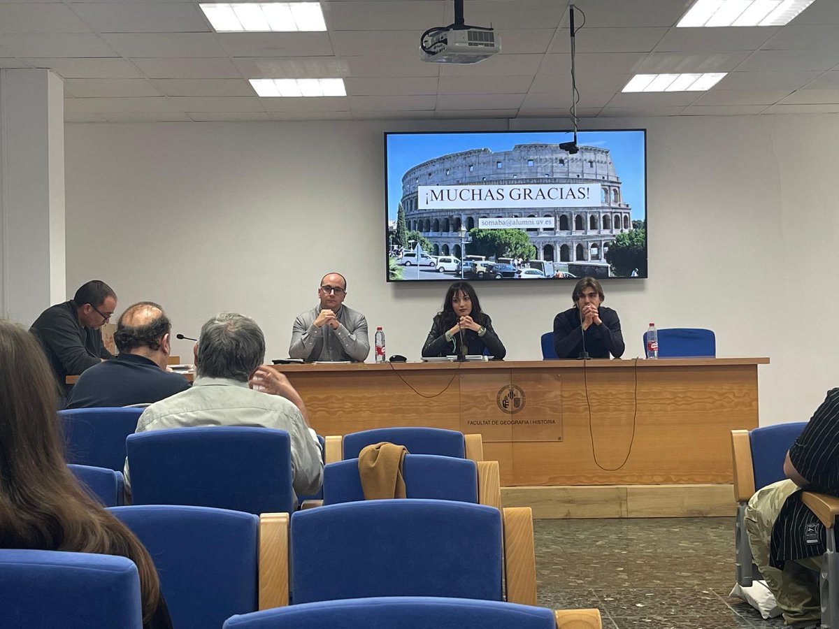 GIRHA_UV's tweet photo. Gracias por asistir al Curso-Seminario de especialización en Historia Antigua 2024. Ha sido todo un placer.

¡¡¡Nos vemos el año que viene!!! https://t.co/tHhEB4YJNN