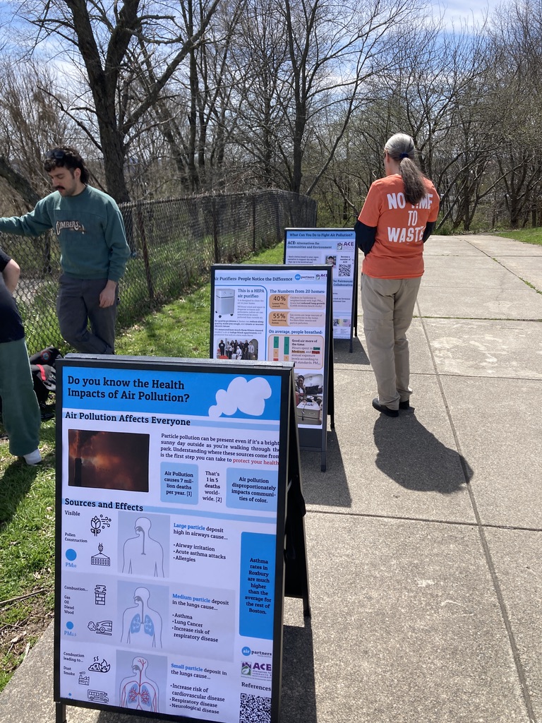 Thank you @AceEJ @reep_ace for throwing an awesome field day on Mission Hill yesterday! We're with you in the fight for #CleanAir and #ClimateJustice