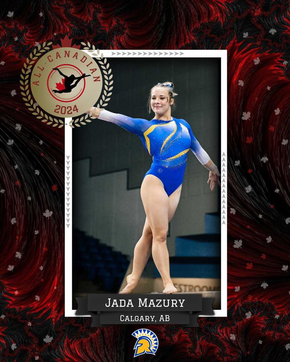 CANCollegeGym's tweet photo. Jada Mazury
5th Year
Calgary, Alberta
@SanJoseStateGYM https://t.co/QdzThQanOq