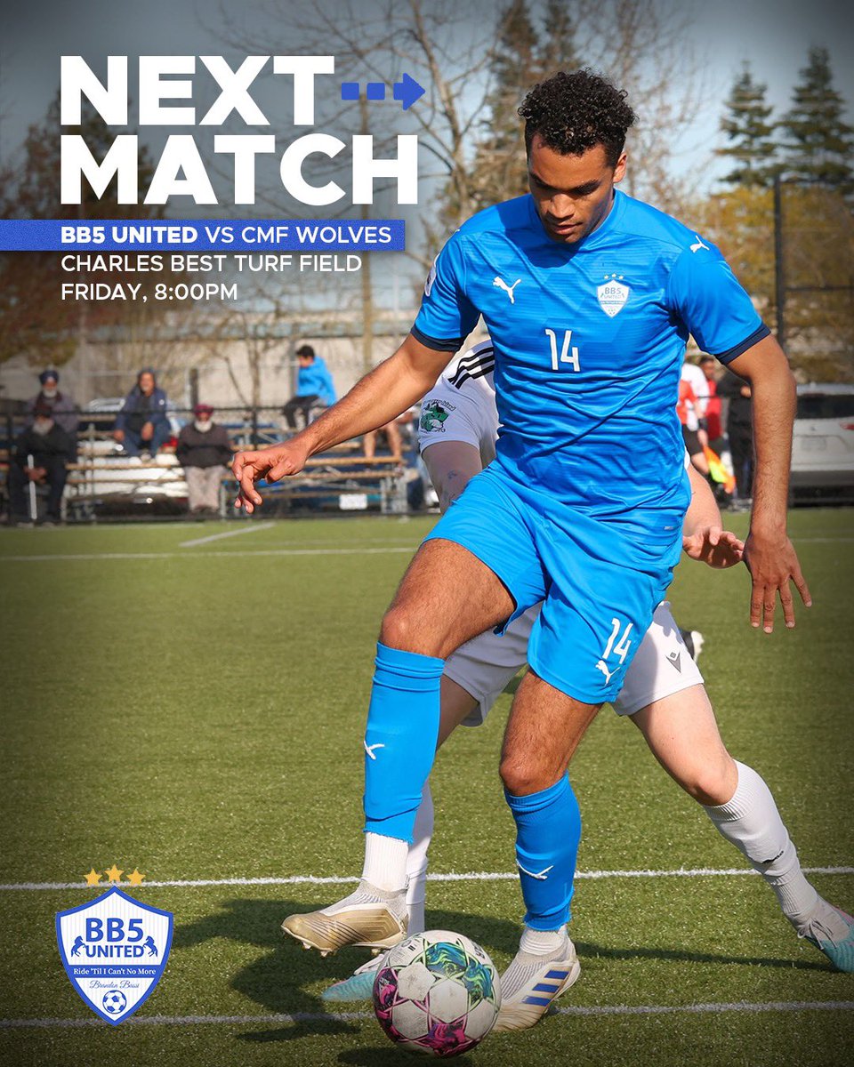 BB5UNITED's tweet photo. Friday Night Lights, Provincial Cup Semi Final edition in Coquitlam as we take on CMFSC Wolves at Charles Best Turf with kickoff at 8:00pm.
#darkness #unitedwestand #goodfellas #winning #soldyoursoul #BB5 #youngking #dedicatedtoBrandon #vmsl #vmslisback https://t.co/LDyHz5vev1