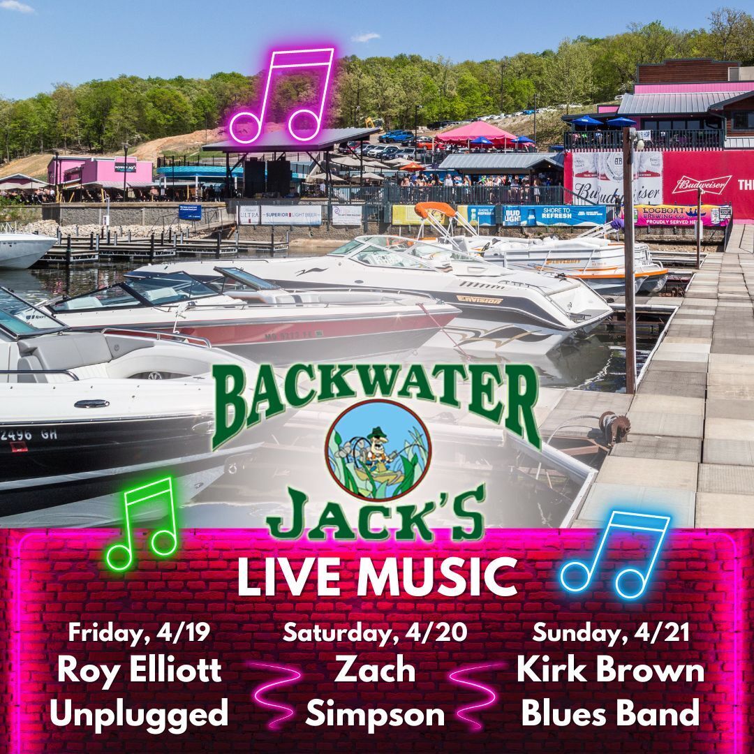 The best LIVE MUSIC at the Lake of the Ozarks happens on the stage at Backwater Jack's!🎶🤩🎶 Make plans now to join us for the fun this weekend.🥳
BackwaterJacks.com

#LiveMusic #LakesideDining #LakeOfTheOzarks #ThisWeekend