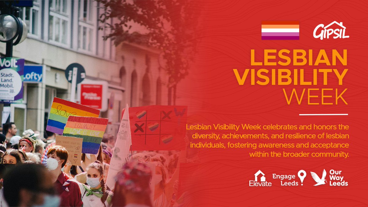 🏳️‍🌈 Honouring Lesbian Visibility Week with appreciation and solidarity. Let's uplift the voices and stories of lesbian individuals, fostering understanding and acceptance. Together, let's champion equality and celebrate love in all its forms. #LesbianVisibilityWeek #Inclusion 🌈