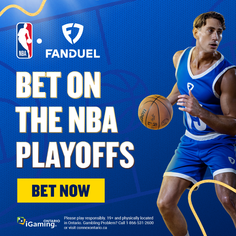 FanDuelCanada's tweet photo. Bet On All the NBA Playoff Action at FanDuel- North America's #1 Sportsbook! 🏀