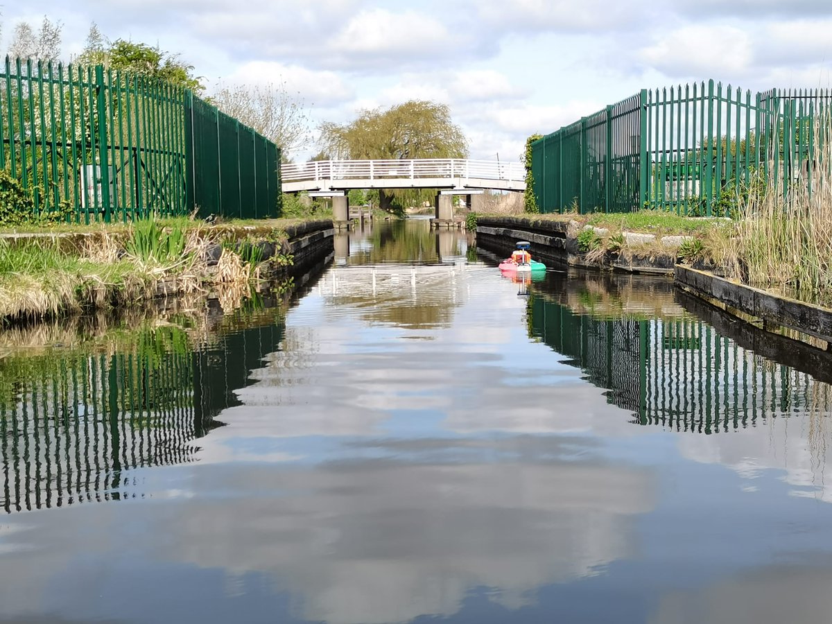 Our bathymetric survey of Well Creek continued today as we covered the length between Nordelph to the basin. Mullicourt Aqueduct: