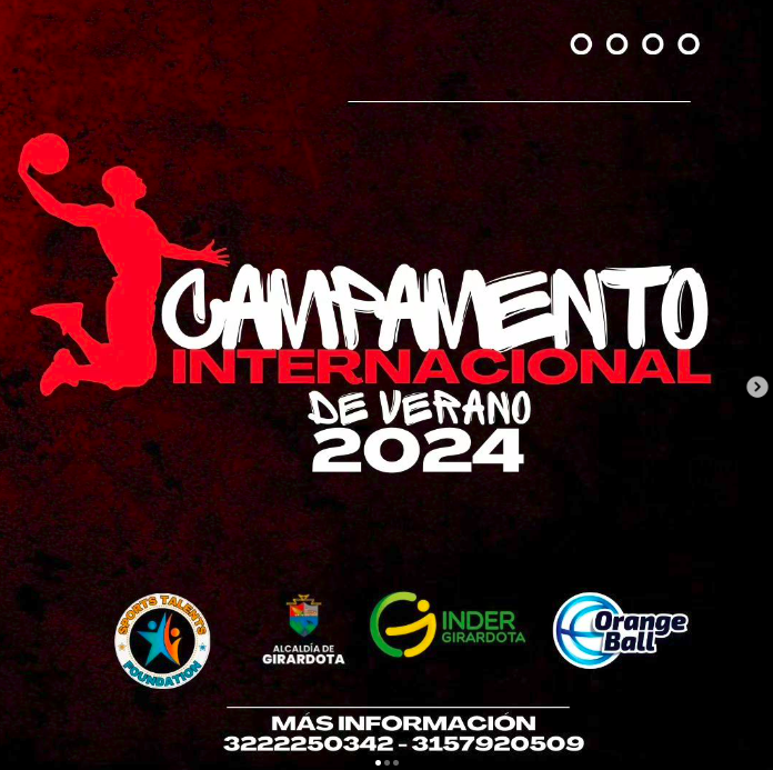 OrangeBallCol's tweet image. #Camps 🌎CAMPAMENTO INTERNACIONAL DE VERANO 🏀

🗓️JUNIO 10 AL 12
📍GIRARDOTA, ANTIOQUIA
📞INSCRIPCIONES ABIERTAS
3222250342 - 3157920509

Apoya: @indergirardota
@alcaldiadegirardota
Organiza: Sports Talents Foundation

#CampamentodeBasket #antioquia #girardota