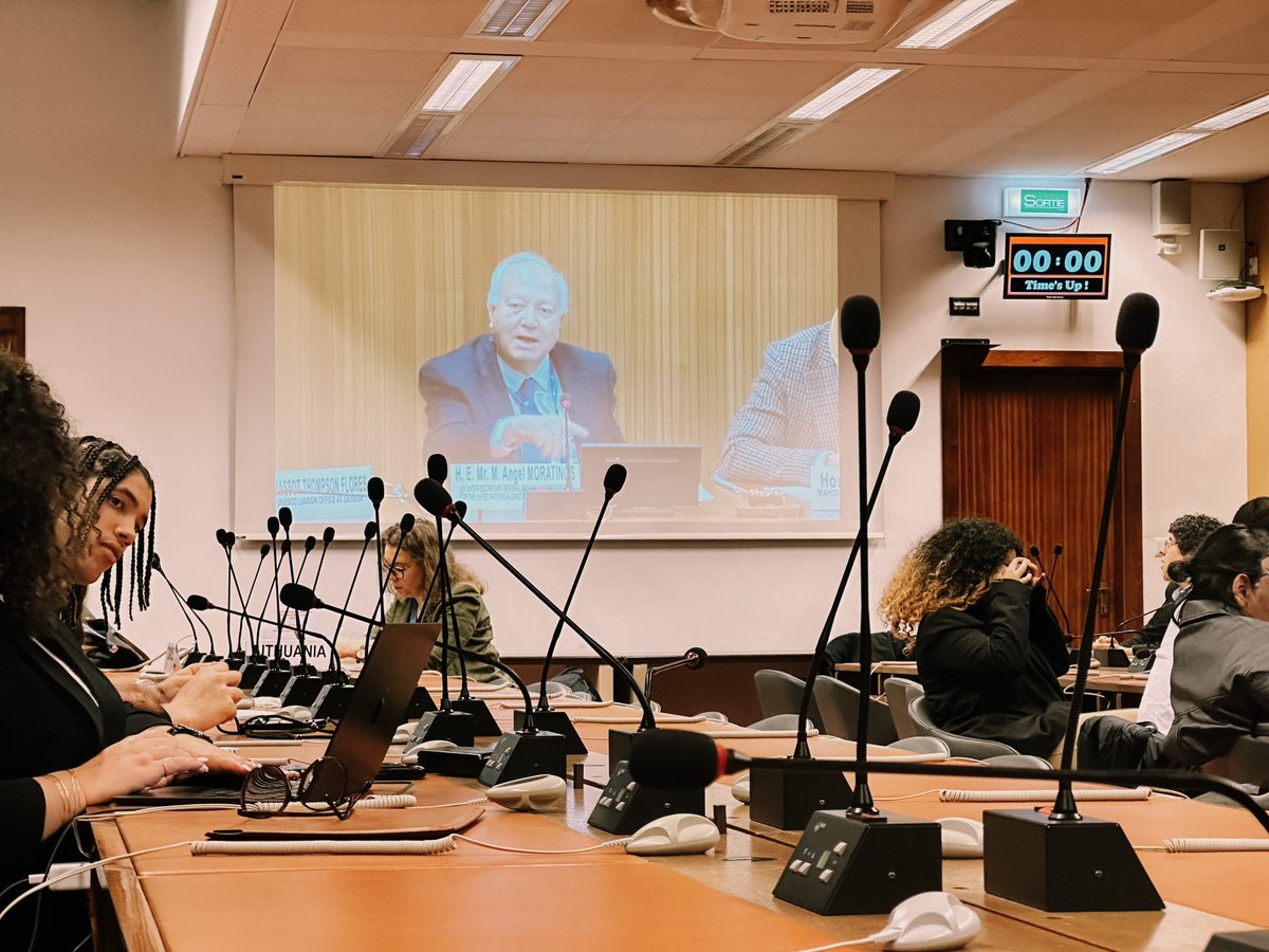 🎙 In his opening remarks, USG @MiguelMoratinos highlighted the achievements of @La_Courneuve youth who participated in #UNAOC’s “News Generation Against Hate” initiative. 👏 Addressing the young people directly, he said, “You embody the UNAOC vision for #OneHumanity.”