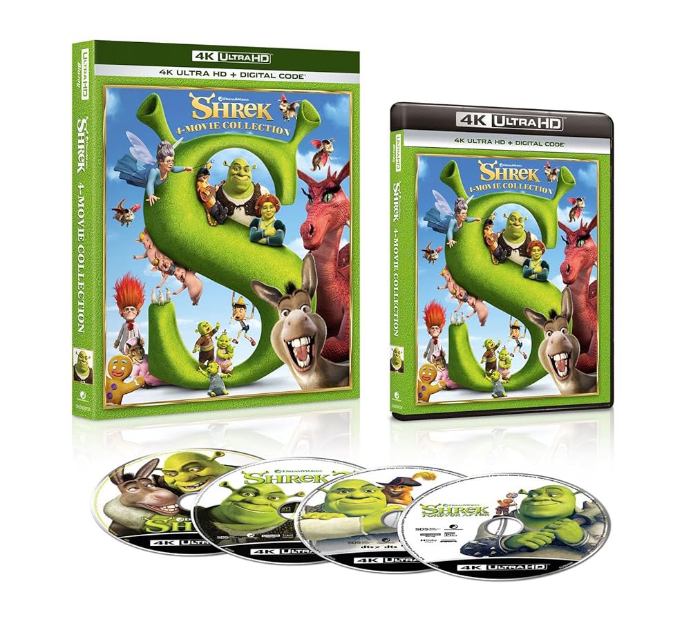 #Shrek 4-Film 4K Collection out 6/11