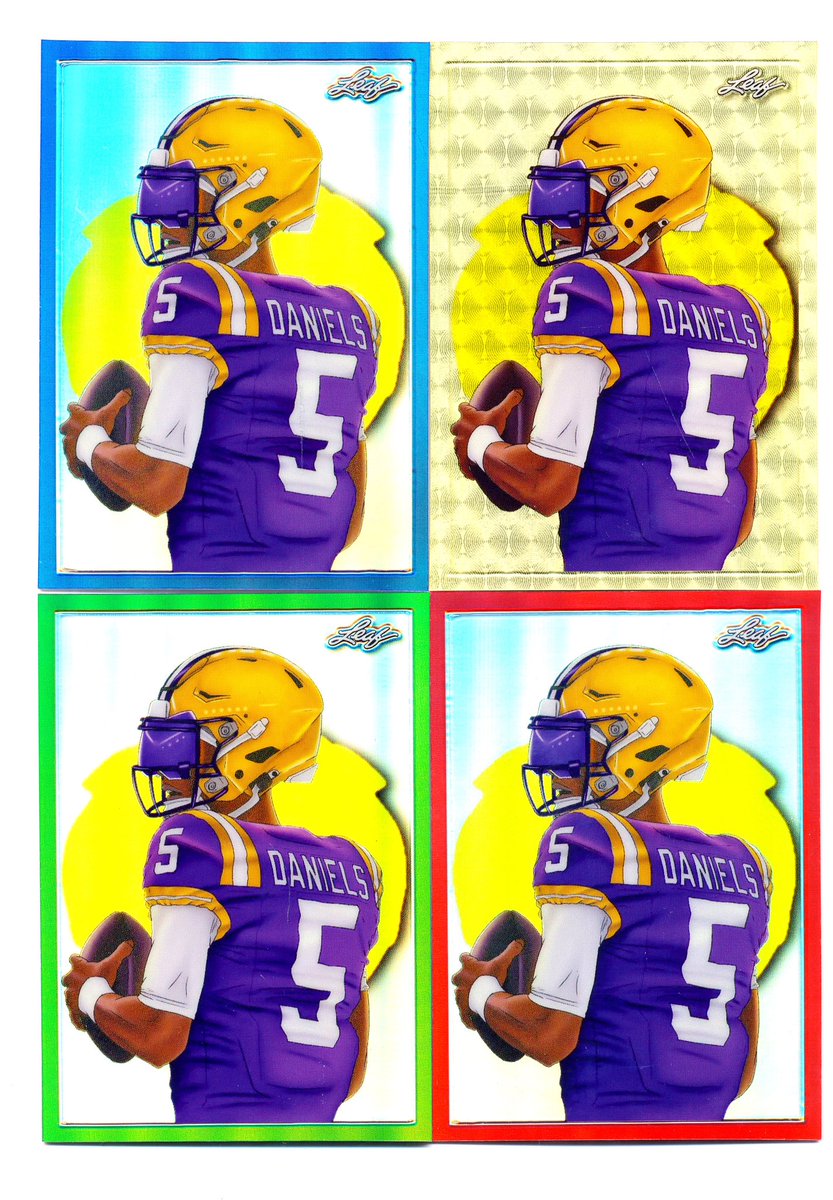 2024 Leaf Metallic Imaginations Jayden Daniels #’d 199 to 1/1📈🏈 #QB1?

Purchase Here:
shop.leaftradingcards.com/products/2024-…