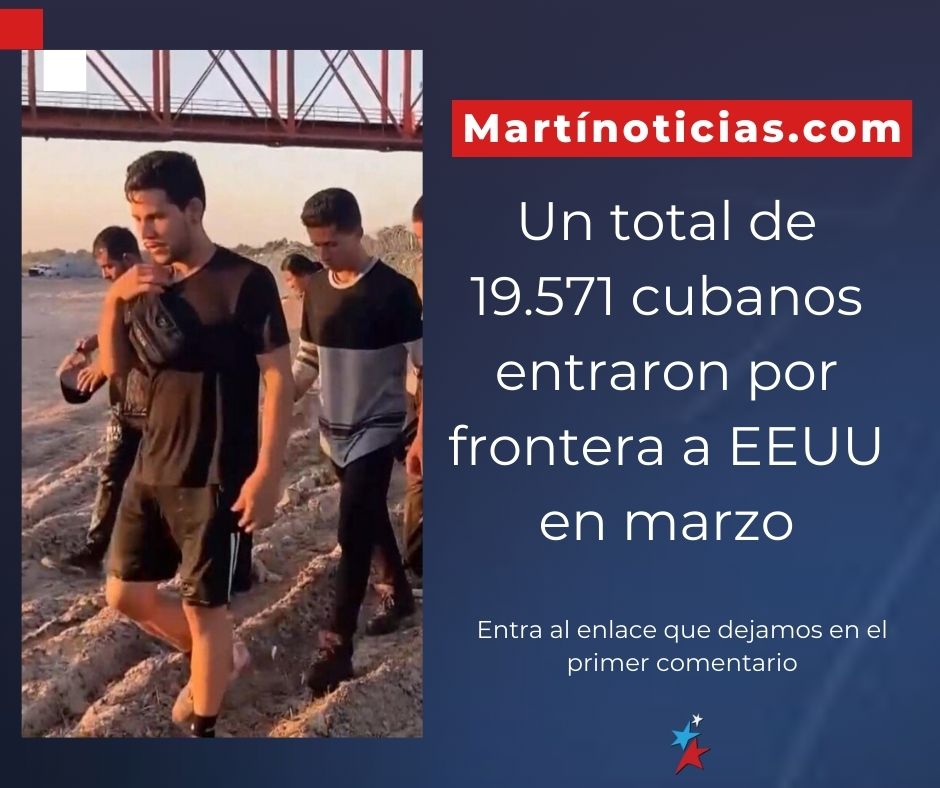 La mayoría de los migrantes, 13.411, entraron por los diferentes puntos de la frontera sur; y el resto por vía marítima. Ver más aquí: wxyz.page/LKb4E 
#cuba #MigrantesCubanos #Fronteraeeuu