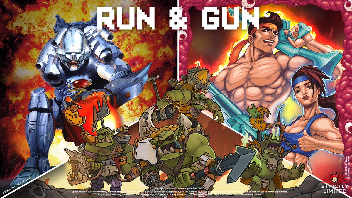 What makes a classic Run 'n Gun game? It's all about action-packed 2D sidescrolling adventures where you blast through hordes of enemies with overwhelming firepower. 🚀🔫 Key Features: 🌟 Sidescrolling Madness 💥 Heavy Firepower 🛡️ High Difficulty ecs.page.link/X3Z62