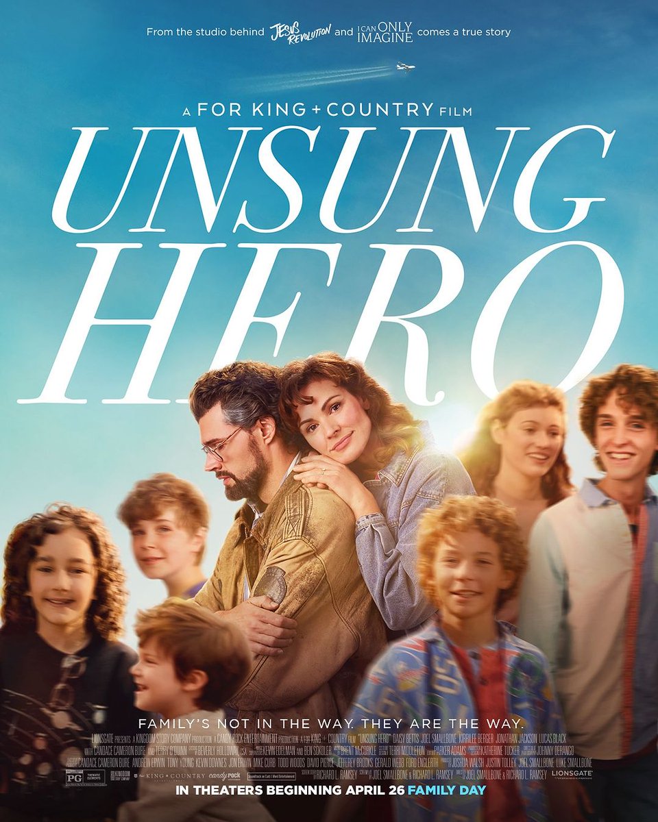 See the new @UnsungHeroMovie in a special pre-release event April 24th! Get FREE tickets here: hubs.la/Q02tdbrx0 Share this with a friend and watch together!