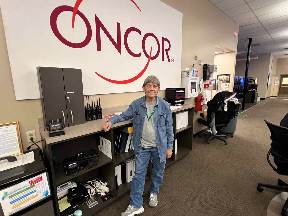 oncor's tweet photo. Vicky Rivas 50yr legacy (&amp; counting) began as Oncor's first female lineman. As a trailblazer &amp; among some of the 1st female lineworkers across the country, we celebrate Riva's story this #LinemanAppreciationDay as we thank all lineworkers &amp; their dedication, hard work &amp; sacrifice https://t.co/4bnbBvEJ5L