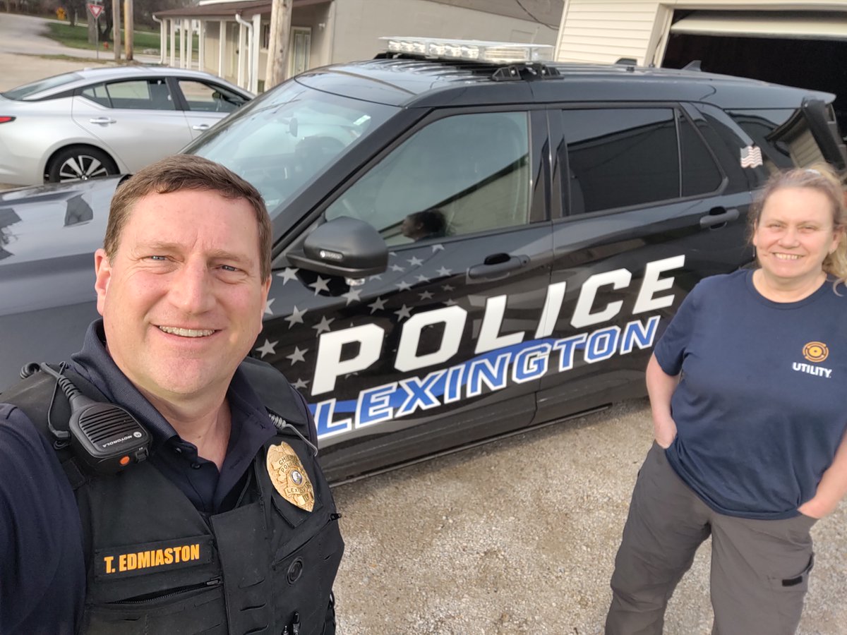 Check out the photos of our OPS team with Chief Tim Edmiaston from Lexington IL Police Department! They are now equipped with our top-notch Body Cameras and In-Car Video Systems to better serve and protect the community! #Lexington #Illinois #Police