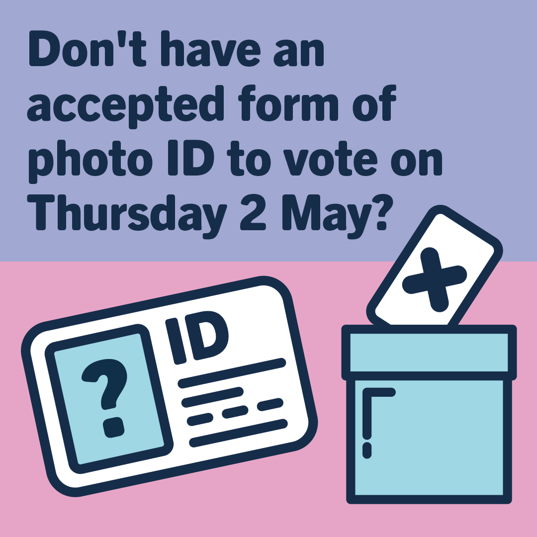 There is less than a week left to apply for free Voter ID to use to vote on Thursday 2 May❗ Deadline is 5pm on Wednesday 24 April 👉 orlo.uk/Mlh1n