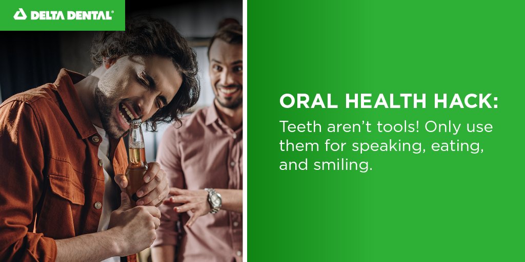 Don’t even think about doing this! #OralHealthHacks #HappyTeeth #OralHealth #HealthySmile