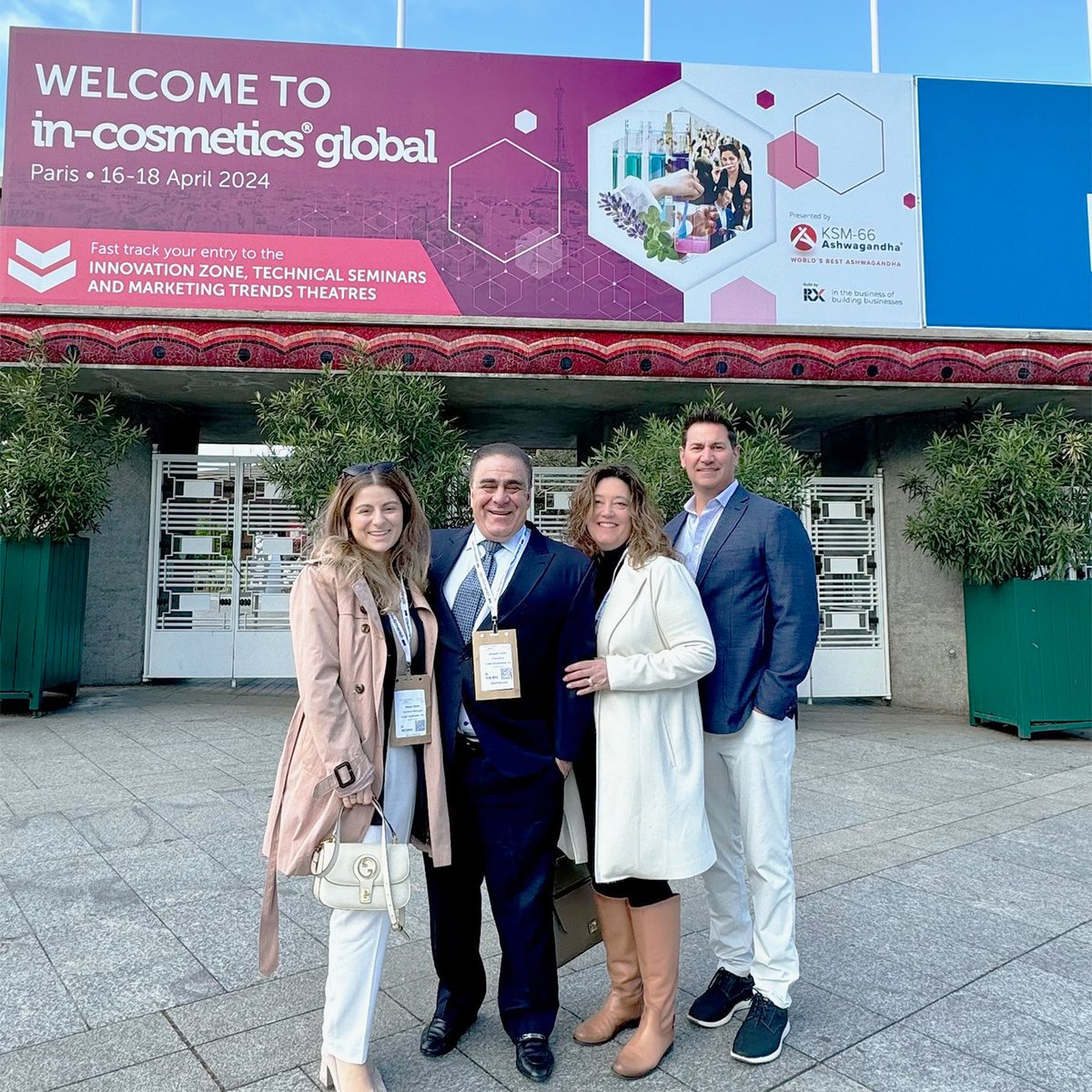 Personal care creators and ingredients came together at in-cosmetics® Global in Paris, France. The Coast Southwest team enjoyed connecting with the industry’s most innovative personal care ingredient suppliers. Enchanté. #ingredientsforsuccess #incosglobal