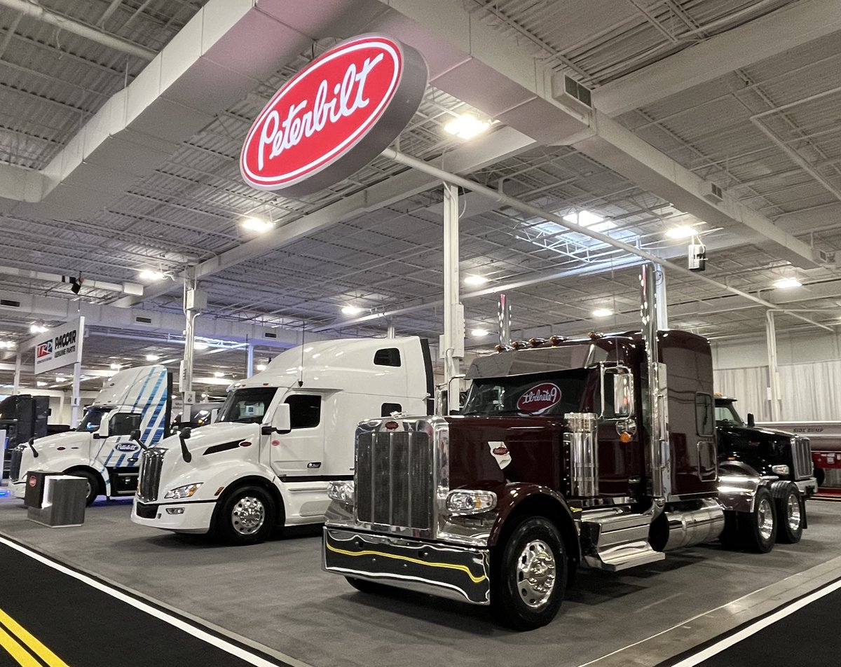 Visit us at Truck World (Booth #2204) today through the 20th for an up-close look at several Peterbilt models, including the all-new Model 589! Read more: bit.ly/TruckWorld24 #Peterbilt #PeterbiltTrucks #ClassPays #TruckWorld