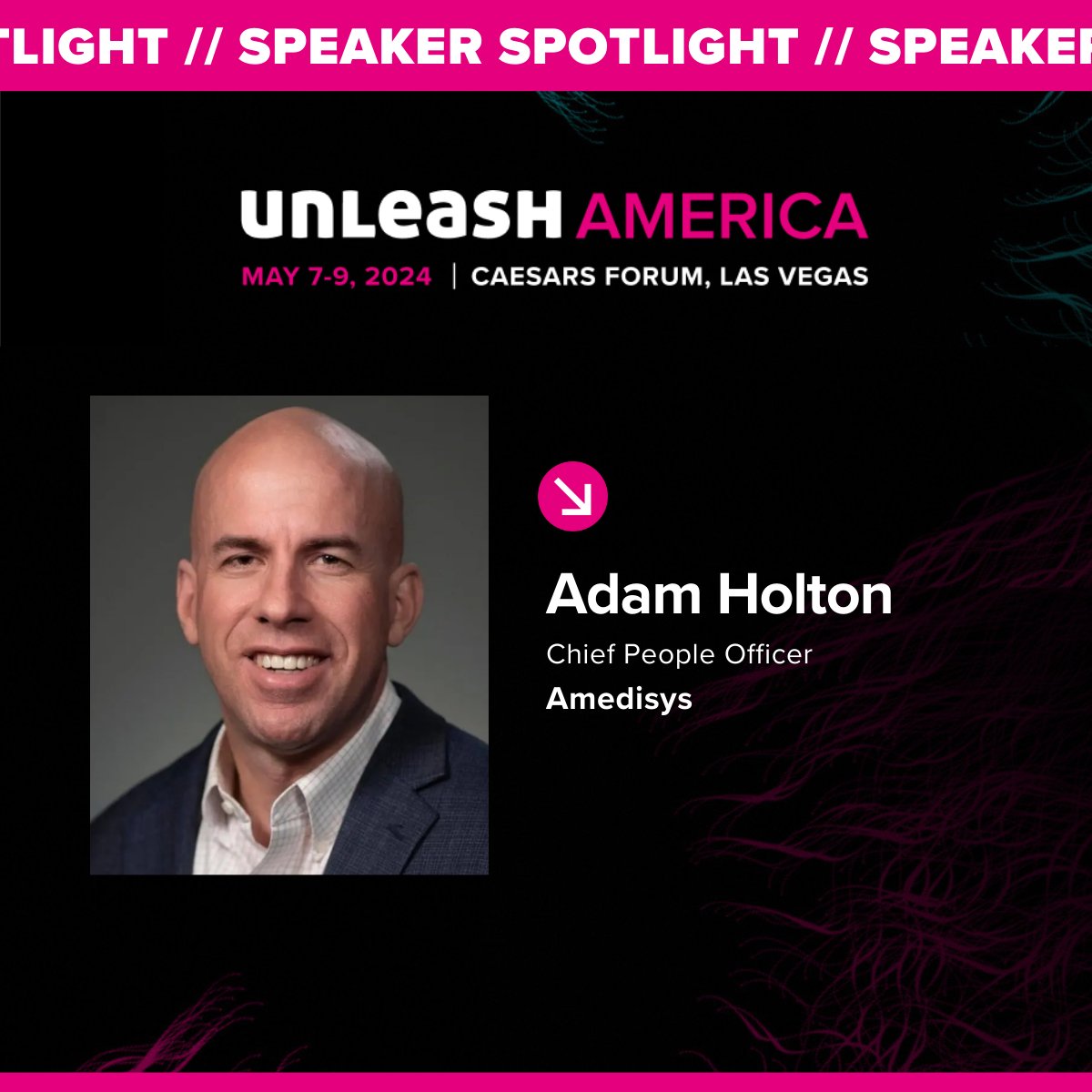 You don't want to miss this strategic case study led by Adam Holton, Chief People Officer, Amedisys, which converts focused plans into effective actions at #UNLEASHAMERICA! Get your ticket now: bit.ly/3x87sCo

#HRInnovation #HRtech #FutureOfWork #DigitalHR