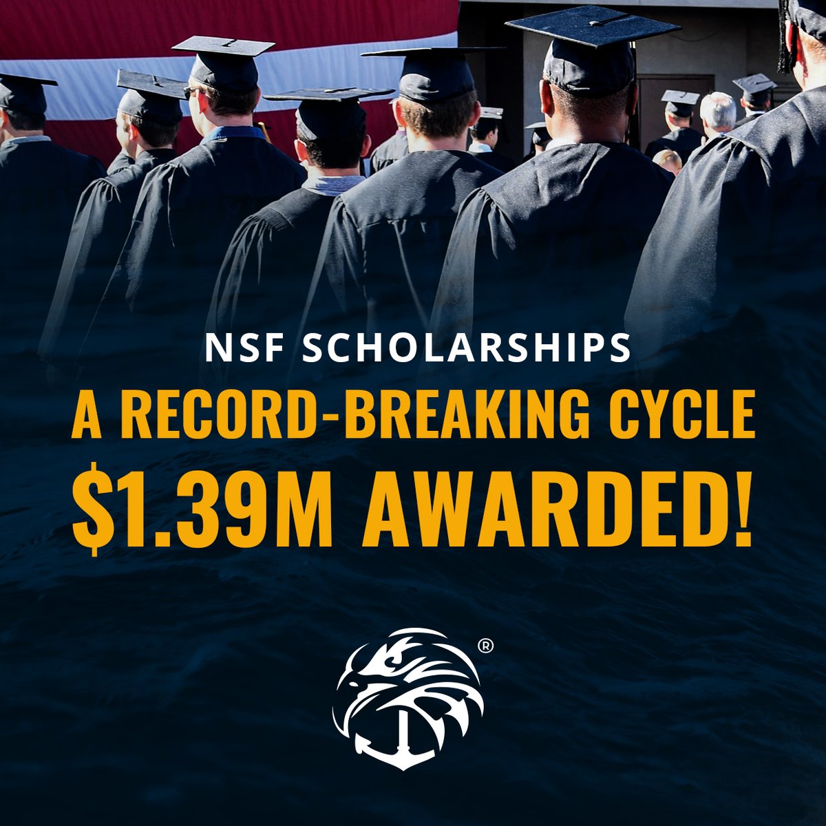Powered by our incredible donors, we’re excited to share that NSF has awarded a total of $1,394,000 to 469 deserving applicants. We experienced a surge in applications, including a 20% increase from dependents and a 14% increase from veterans.