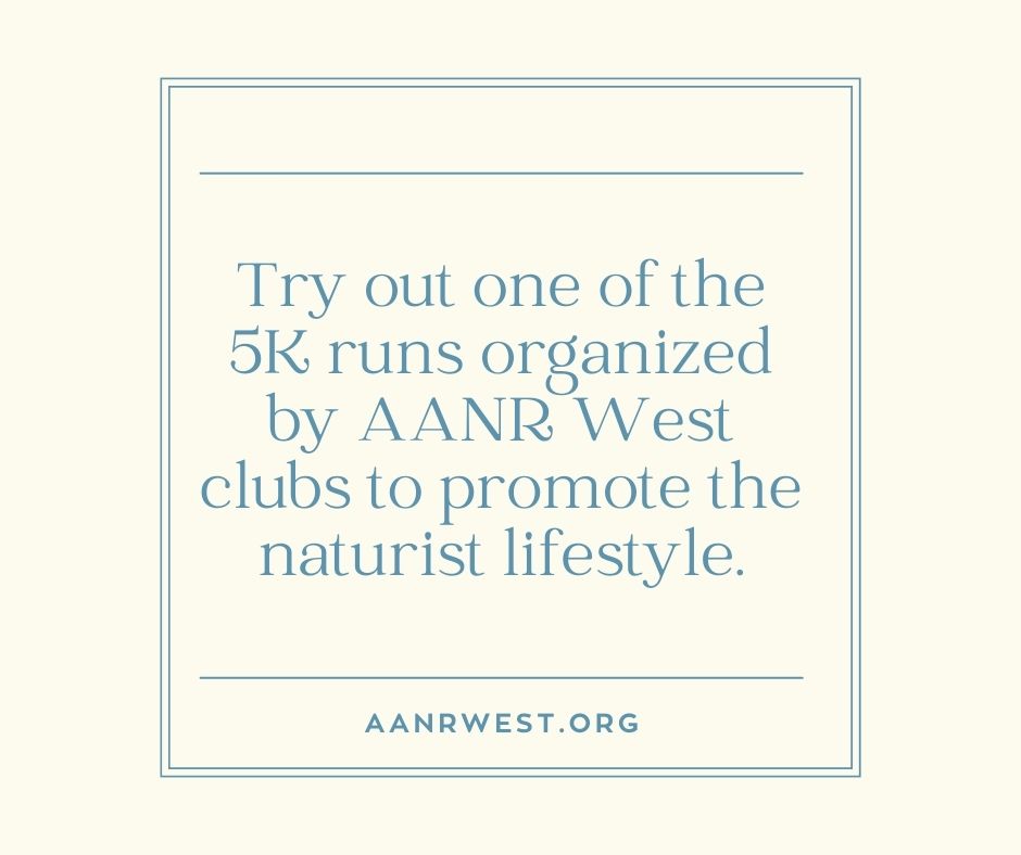 🌳 Ready to run free? Join our 5K runs and experience the liberating thrill of naturism with AANR West. Empowerment awaits at every step. #Naturism Start your journey ➡️ aanrwest.org