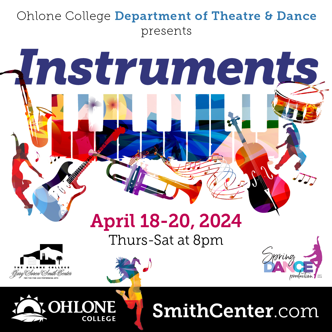 End your week on a high note by joining our 26th annual Spring Dance Production, 'Instruments.' 🎷 🎻 🥁 Through innovative choreography and a diverse range of musical styles, dancers will embody the energy and essence of instruments. Buy tickets today: bit.ly/3Jikn7M