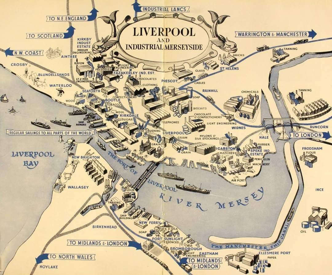 What date would we place this map at, 1950s?