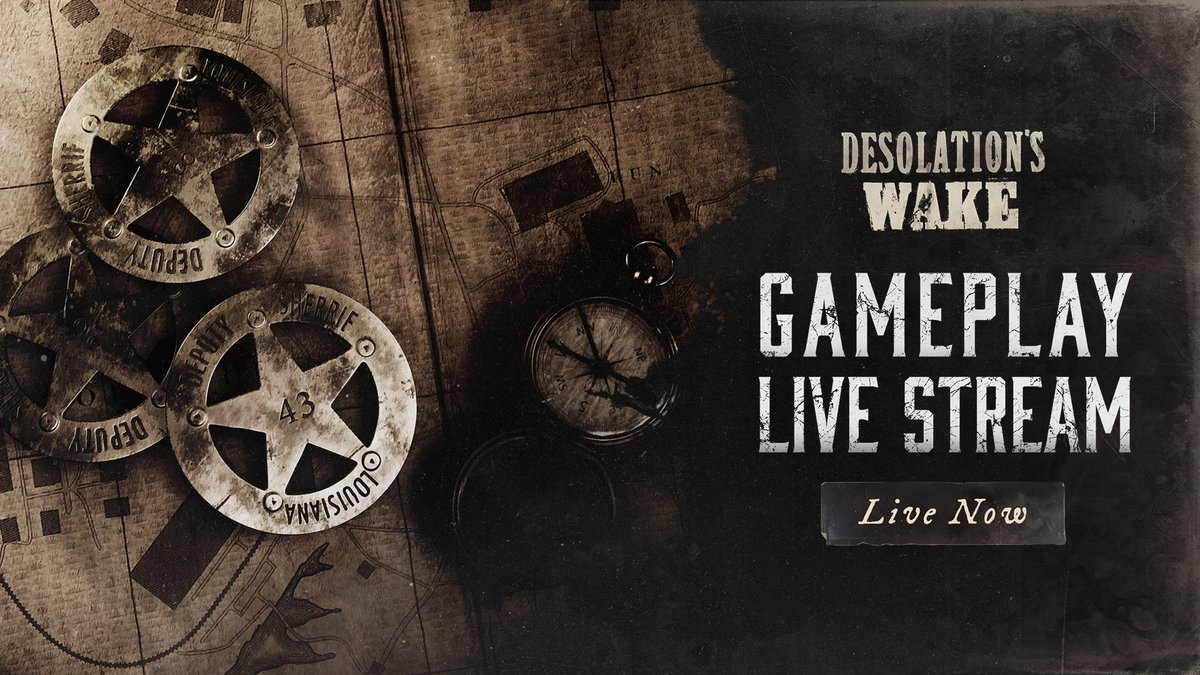 Once more into the bayou, Hunters! Our community team is knee-deep in the challenges of Desolation's Wake and they're live streaming to you—with a whole bunch of giveaways to boot! Tune in over at twitch.tv/Crytek