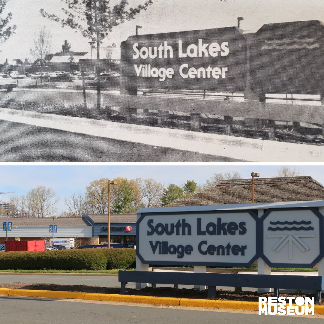 South Lakes Village Center, 1984. Developed by Reston Land Corporation in '84. 

Image: 2011.04.089 

Additional archives on our website- restonmuseum.org/our-collection  

#Reston #RestonMuseum #RestonPastToPresent