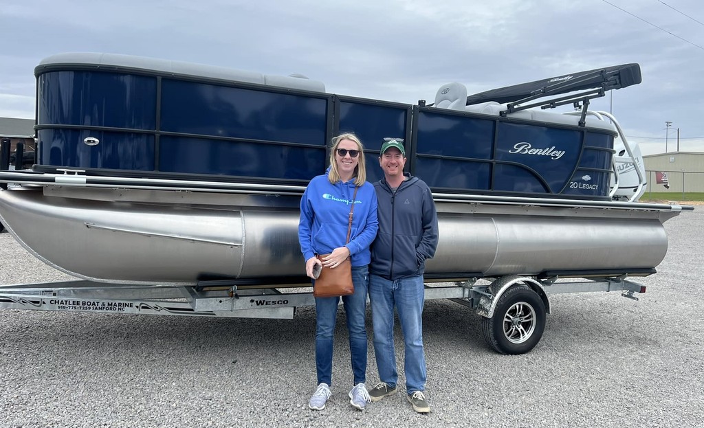 Kipp Thompson would like to thank the Schmid Family for their business and congratulations on your new Bentley 20 Legacy.
#bentleypontoons #suzukioutboards #lakelife #family #pontoon #boat