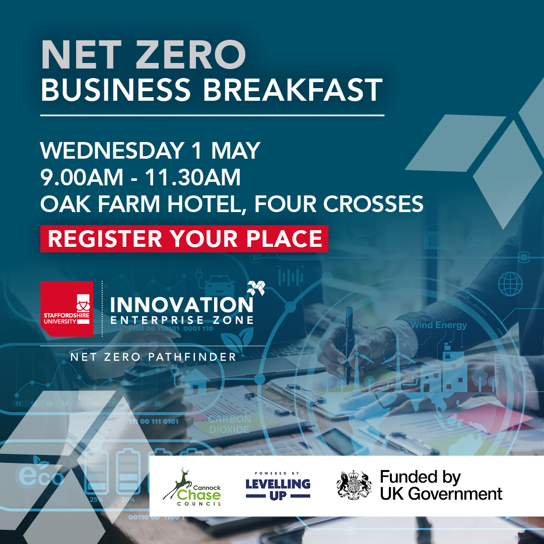 Companies across Cannock Chase are invited to a Business Breakfast (with complimentary cooked breakfast) on 1 May at 9am at Oak Farm Hotel. Find out more and book your place here: orlo.uk/6MUwR