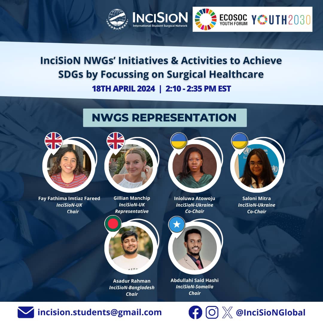 We are pleased to announce that we will be sharing our initatives as InciSion UK at the ECOSOC Youth Forum.🌍✨️ Sign up link: docs.google.com/forms/d/e/1FAI… (in bio as well)