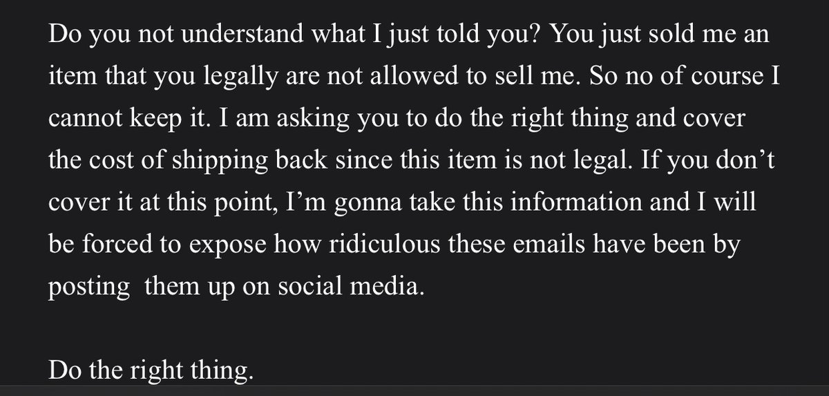 Blerime's tweet photo. @GTHIC_JEWELRY I ordered thinking you rep artist @gothicorbjewelry but you’re just scamming customers and abusing artist copyright w/o permission I guess. Rectify your lame unethical customer service reply to my request to return this item for refund INCLUDING shipping: https://t.co/CpbpMhiKF3