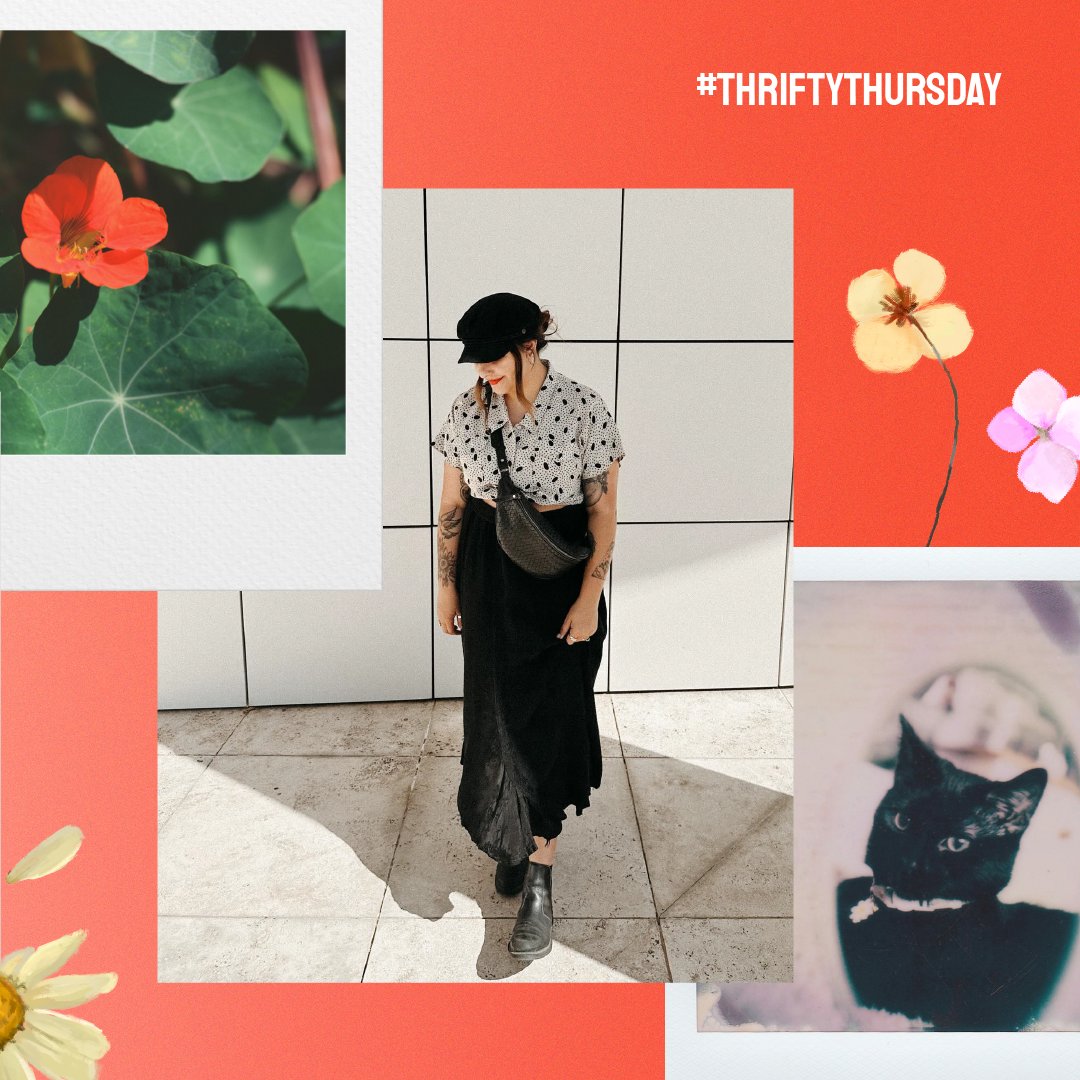 Spring Into Thrift! 🌸✨ This #ThriftyThursday, blossom with Goodwill SoCal's springtime styles. Share your 'spring awakening looks' and tag us for a chance to bloom in next month’s showcase! 🦋👗 

Find a Goodwill SoCal store near you: goodwillsocal.org/shop/goodwill-…