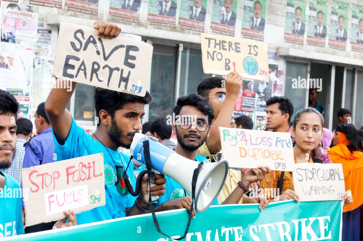 NayonSorkarBD's tweet photo. "I am from Bhola Island on Earth. Now fighting for a Sustainable and Livable Planet." #GlobalClimateStrike #TogetherForPlanet https://t.co/LcmIRLtsaZ