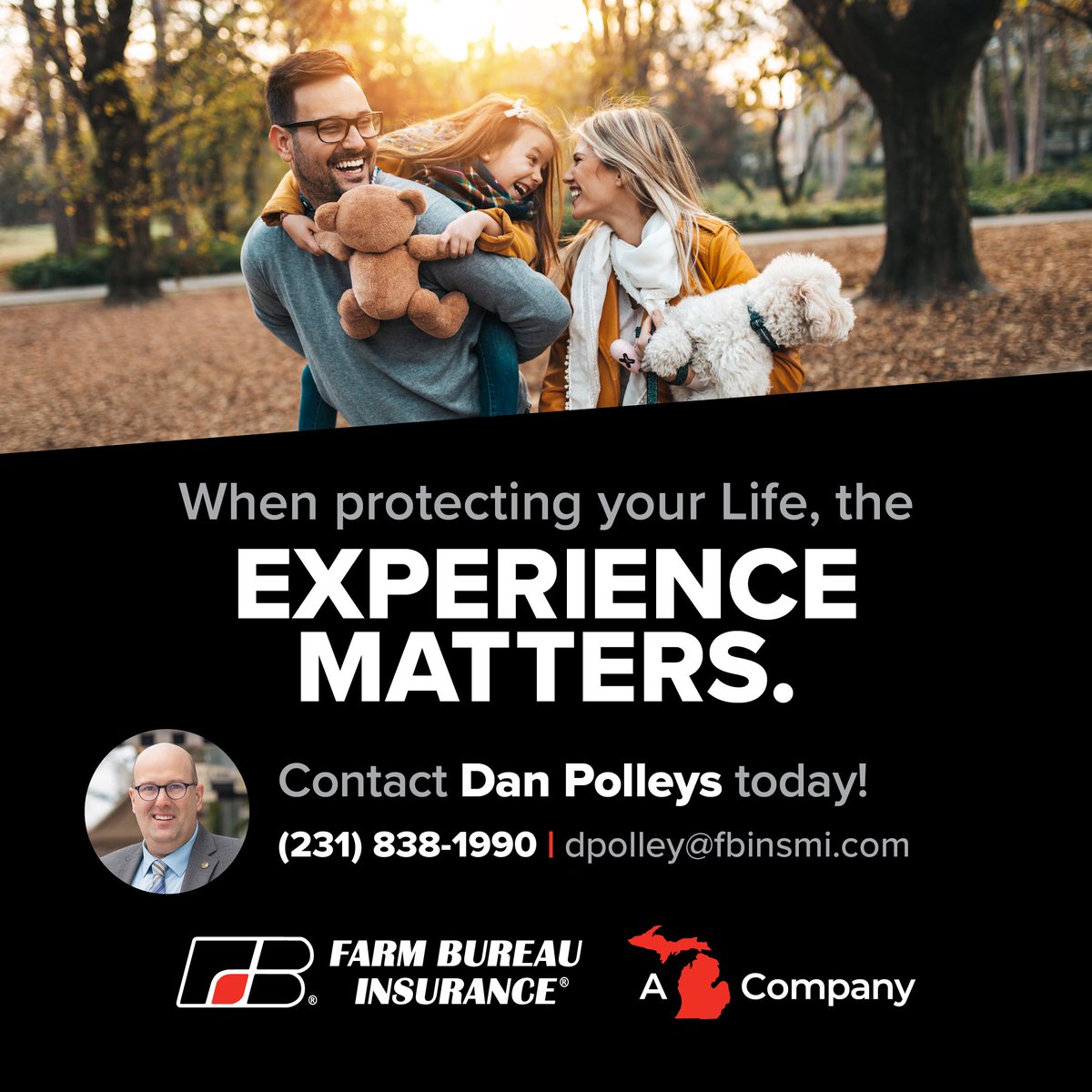 dapolleys's tweet photo. Is your family protected if tomorrow were to begin without  you? Let's connect to make sure your loved ones are taken care of if the unthinkable were to happen. #lifeinsurance #farmbureauinsurance https://t.co/GkLJvAwdSz
