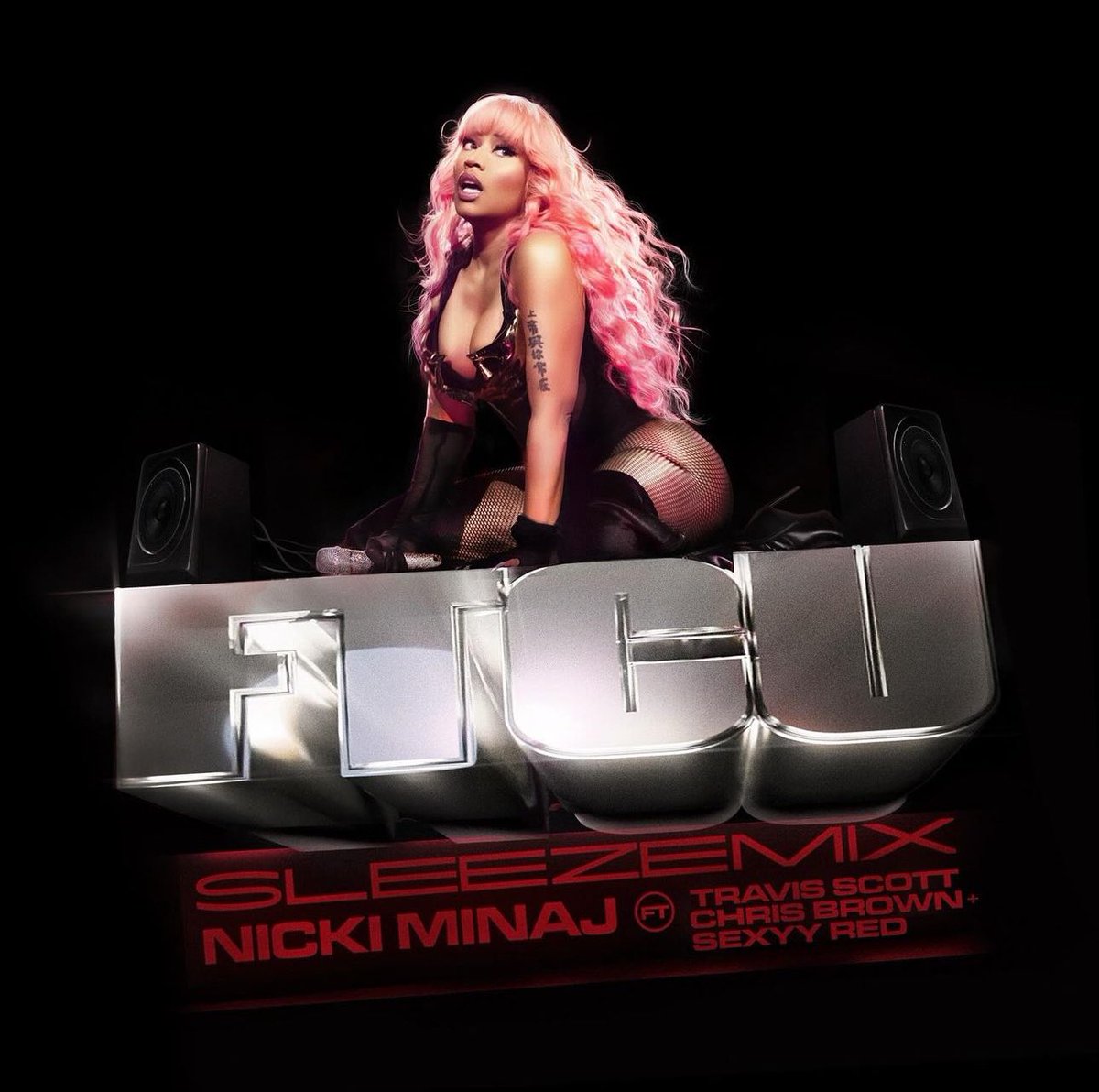 Nicki Minaj has announces “FTCU (Sleeze Mix)” with Travis Scott, Chris Brown and Sexyy Red. Out tonight.