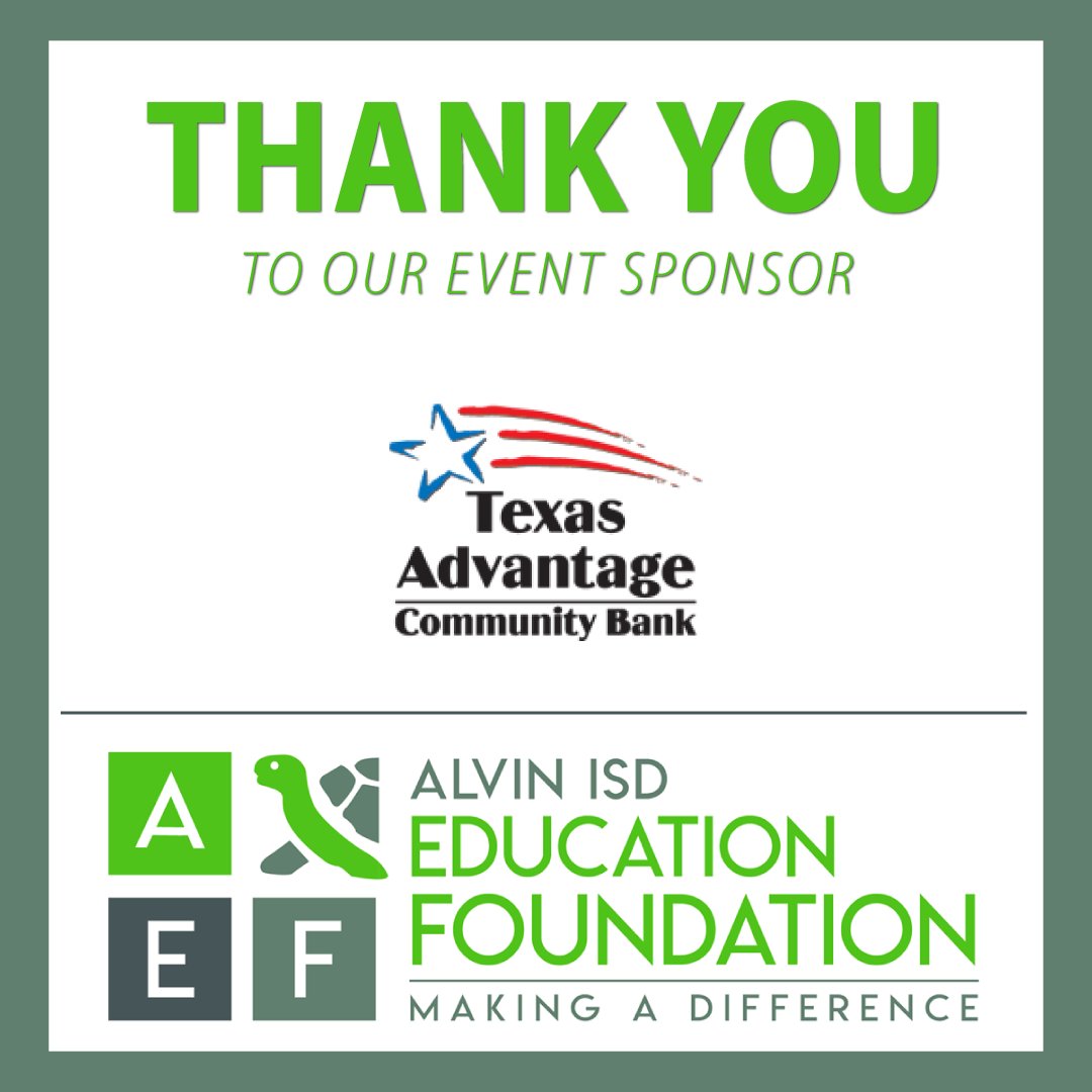 Big thank you to our 2024 Academic Excellence Banquet Table Sponsor, Texas Advantage Community Bank. We appreciate your support!

If you are interested in being a sponsor for our Academic Excellence Banquet, please contact us.
#AcademicExcellence #CommunityPartners