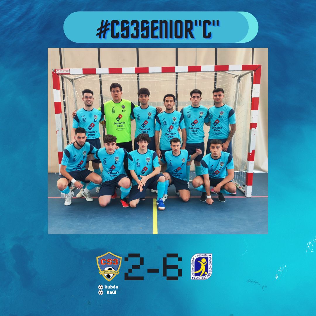 🔵#CS3𝐒𝐞𝐧𝐢𝐨𝐫"𝐂"

➡️Nuestro 𝐒𝐞𝐧𝐢𝐨𝐫"𝐂" hace muy buen papel teniendo que defender de 5 todo el partido.

#UNIVERSCS3 #CS3Base #CS3 #SalaTr3sGava