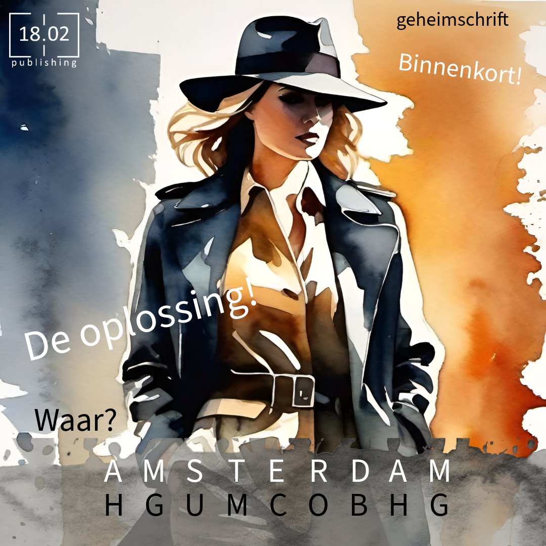 Heb jij kunnen ontdekken waar de moord heeft plaatsgevonden? Dit is de oplossing. Over een paar dagen een nieuwe puzzel!

Binnenkort is deze Cozy Crypto beschikbaar bij 18.02 publishing.

#detective #puzzel #puzzle