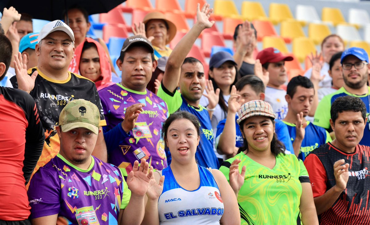 #OlimpiadasEspeciales | Con un acto protocolario da inicio el evento clasificatorio de atletismo de Olimpiadas Especiales El Salvador que busca a los mejores prospectos rumbo a los Juegos Latinoamericanos 2024, en Asunción, Paraguay del 4 al 12 de octubre. 

#ConstruyendoElCamino