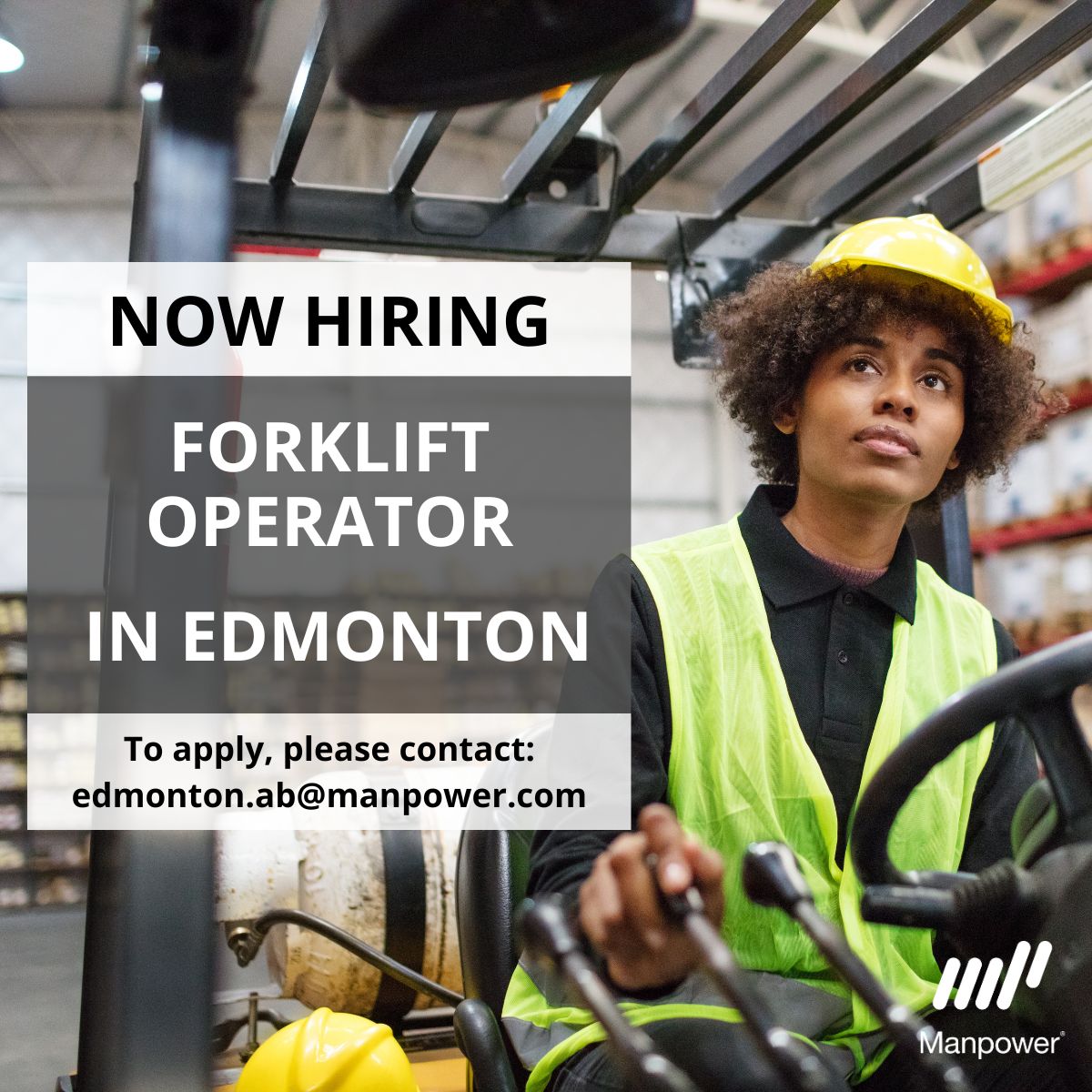 #NOWHIRING: Forklift Operators in Edmonton, Alberta

To apply, please forward your resume to edmonton.ab@manpower.com

#manpower #manpowerab #alberta #albertajobs #canadajobs #edmontonjobs #yegjobs #forkliftoperator